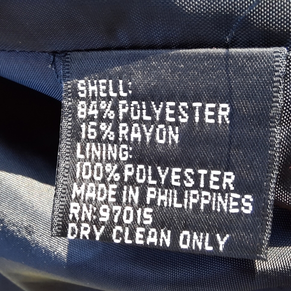 Vtg Larry Levine Suit Jacket size 12 - Picture 9 of 12